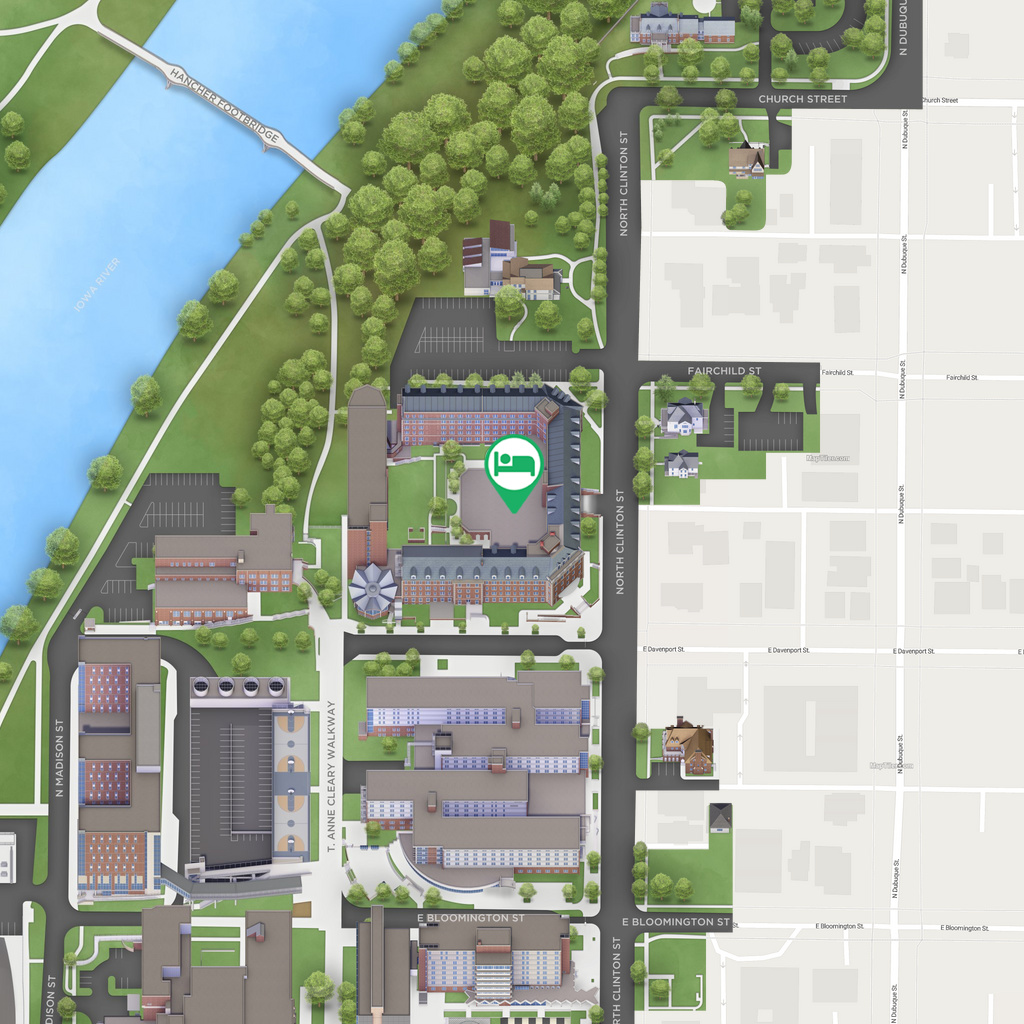 Currier Residence Hall static map
